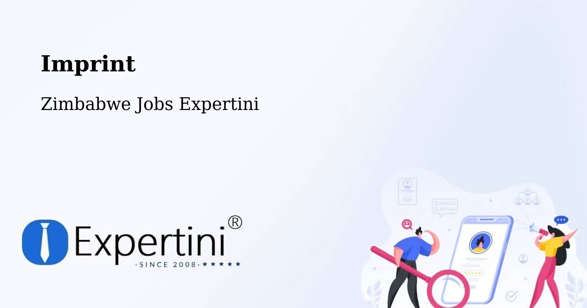 Imprint – Chipinge - Zimbabwe Jobs Expertini