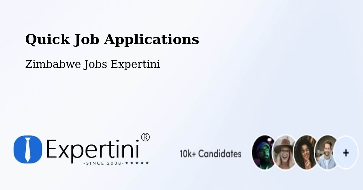 Quick Apply Feature – Chipinge - Zimbabwe Jobs Expertini