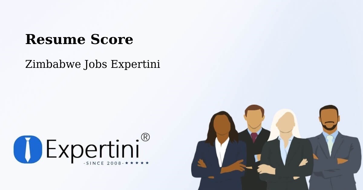 Resume Score & Job Description Match Tool – Chipinge - Zimbabwe Jobs Expertini